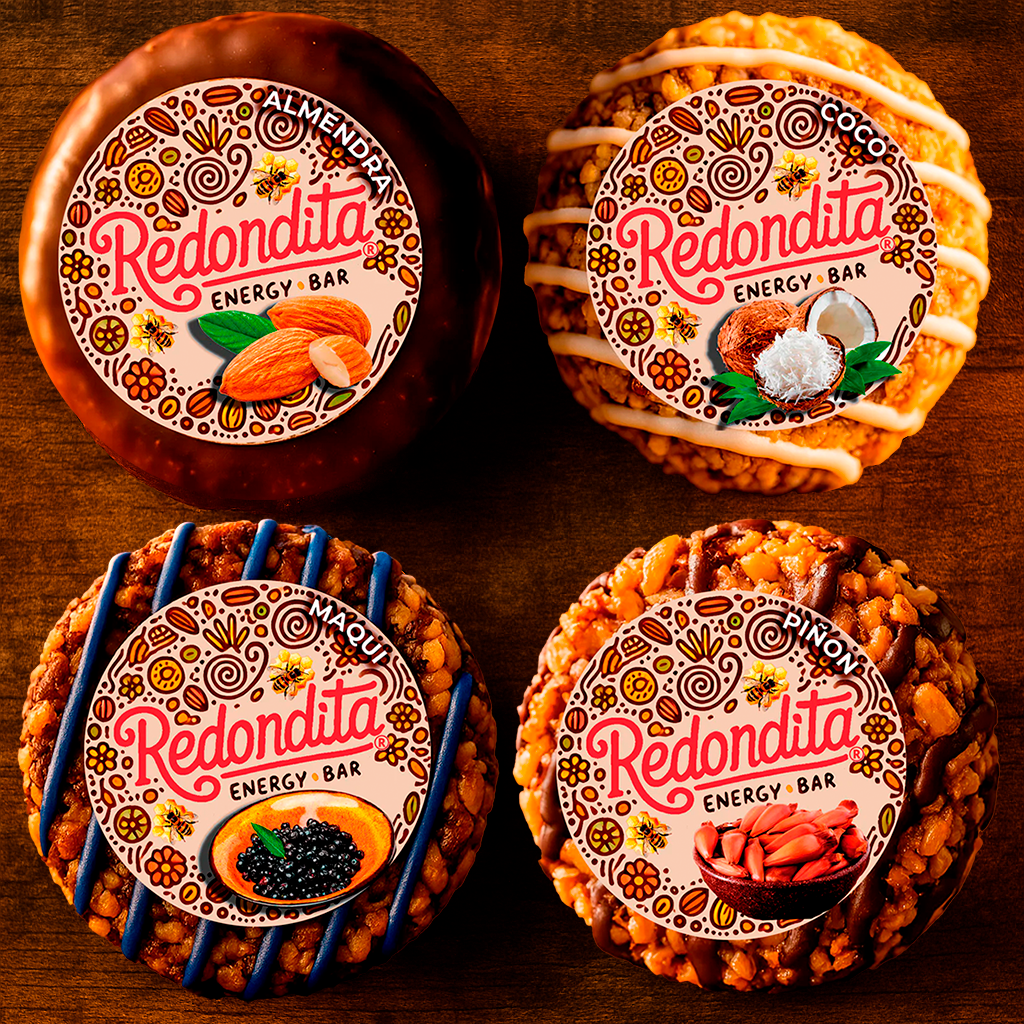 REDONDITA SURTIDA 4 TIPOS - 12 unidades